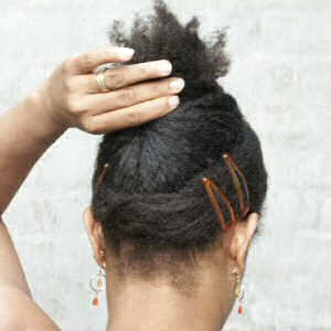 How to make an Afro Puff updo in 10 minutes