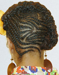 Natural Hair Cornrows