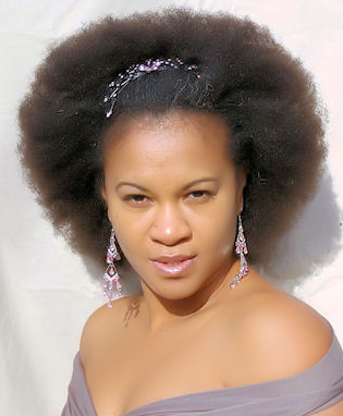 Natural Afro Hairstyle