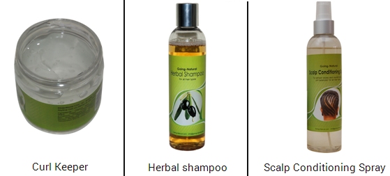 Products recommended for dreadlocks