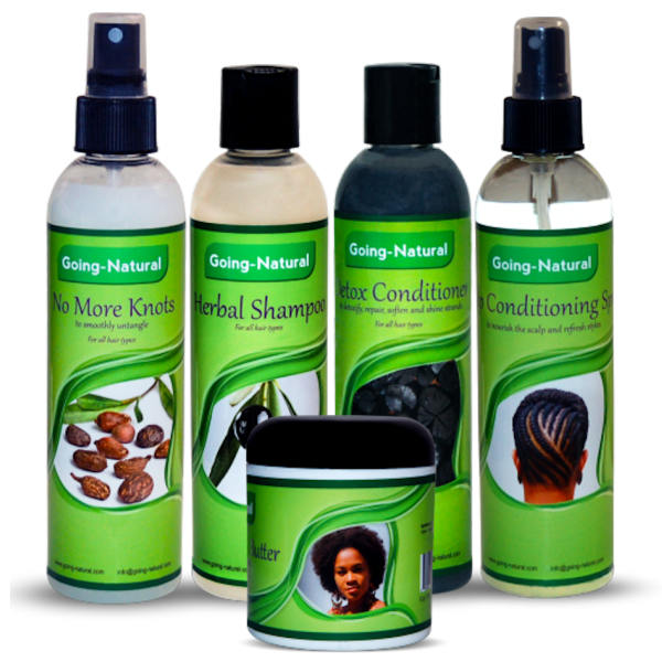 going natural hair products for braids
