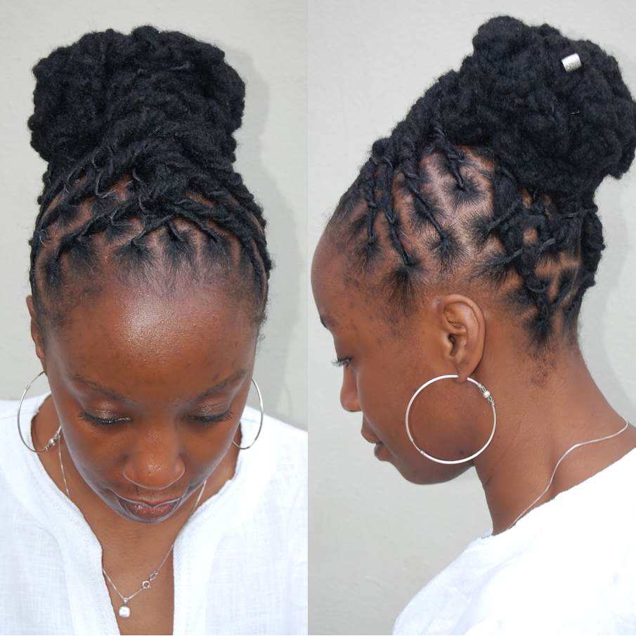 dreadlocks styled for natural hair show 07