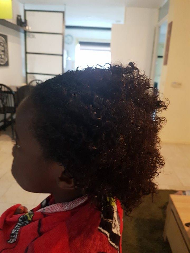 going natural hair care for girls to make a puff - zoe the gymnast braided gymnastics hairstyles