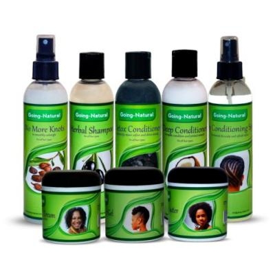 Braid Removal Spray Going Natural Hair Care package 