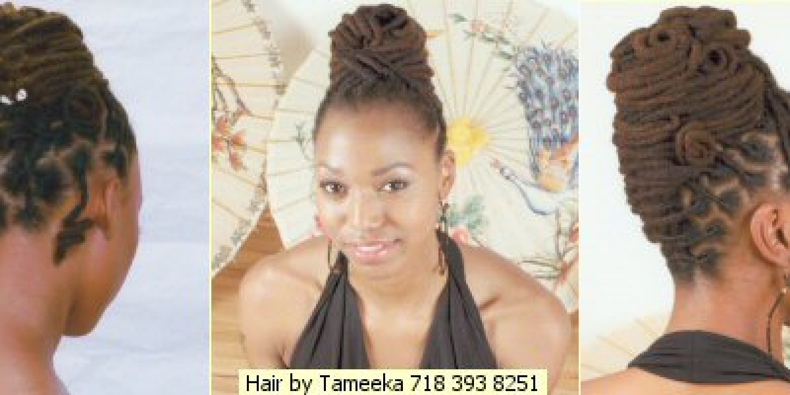 Natural hairstyles by Tameeka Bacchus