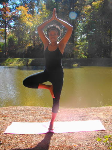 Standing Yoga with Head band