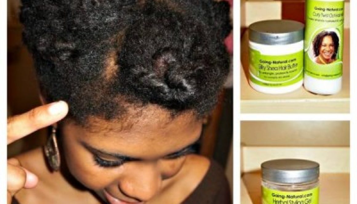 Trying the Going Natural Hair Care ProductsA