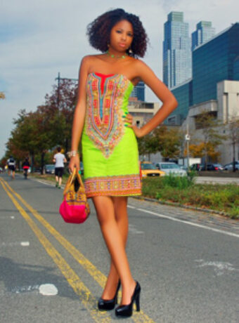 Tafari Tribe African Print Dress
