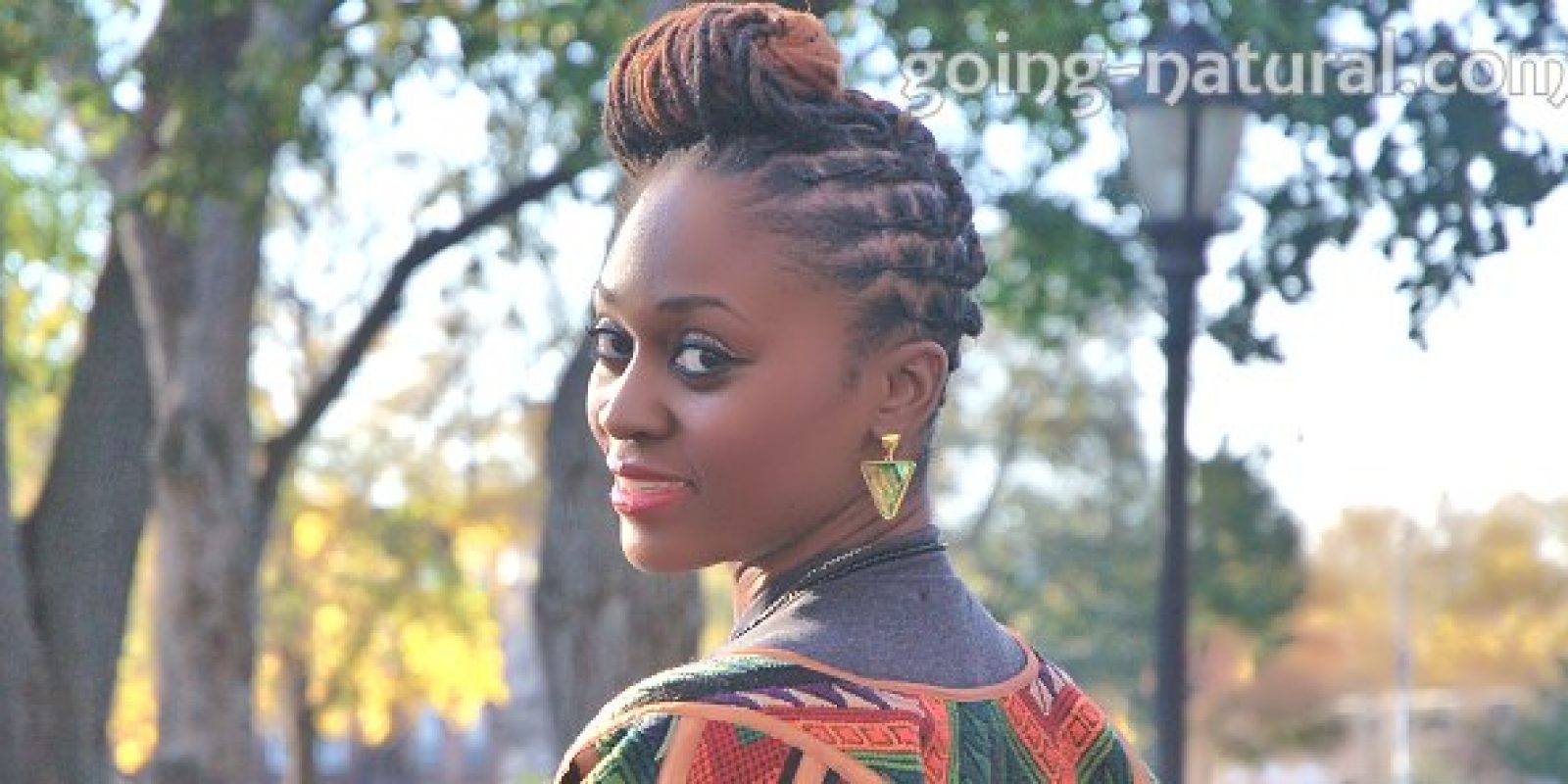 Hair Artist Ebony owner of Locks of Nu