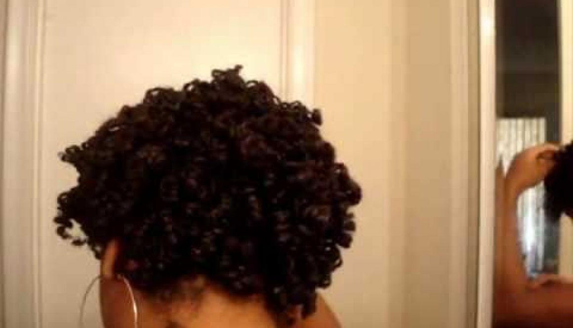 Cropped Hair Style On Two Strand Twists! Natural Or Transitioning TUTORIAL