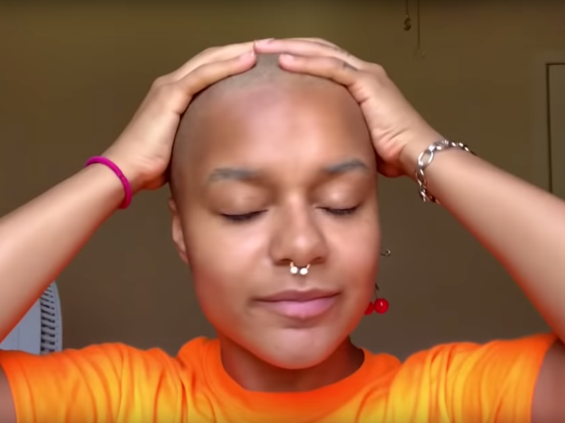 Coloring Hair Goes Wrong In A Live Video On Instagram Going Natural