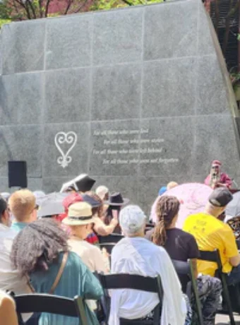 Juneteenth at the African Burial Ground in Manhattan, NY